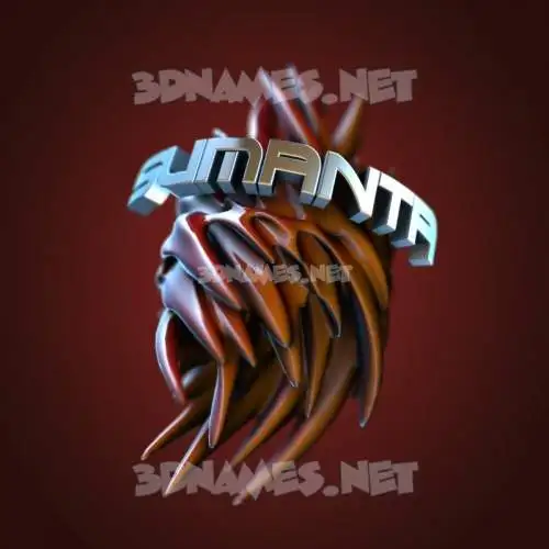 sumanta in Red Twisted style - 3D name wallpaper sumanta in Red Twisted style - 3D name wallpaper
