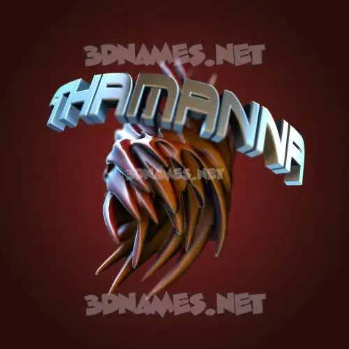 thamanna in Red Twisted style - 3D name wallpaper thamanna in Red Twisted style - 3D name wallpaper