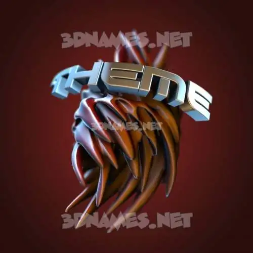 theme in Red Twisted style - 3D name wallpaper theme in Red Twisted style - 3D name wallpaper
