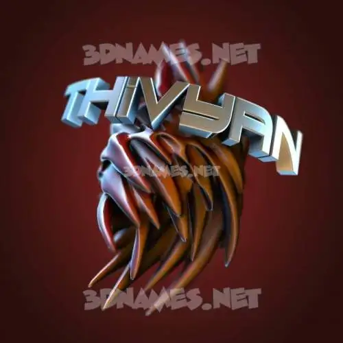 thivyan in Red Twisted style - 3D name wallpaper thivyan in Red Twisted style - 3D name wallpaper