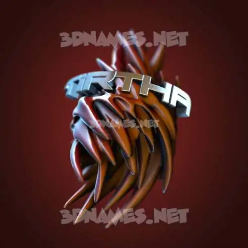 tirtha in Red Twisted style - 3D name wallpaper tirtha in Red Twisted style - 3D name wallpaper
