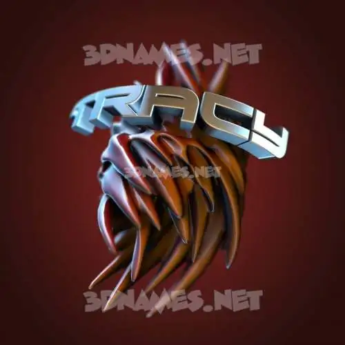 tracy in Red Twisted style - 3D name wallpaper tracy in Red Twisted style - 3D name wallpaper