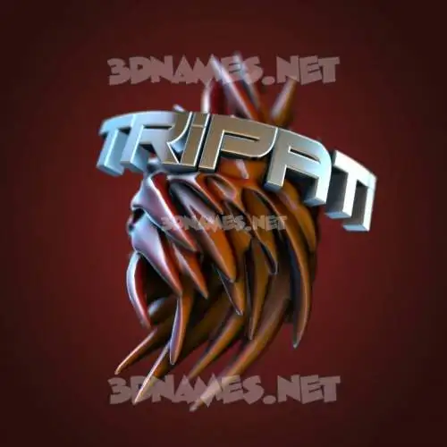 tripati in Red Twisted style - 3D name wallpaper tripati in Red Twisted style - 3D name wallpaper