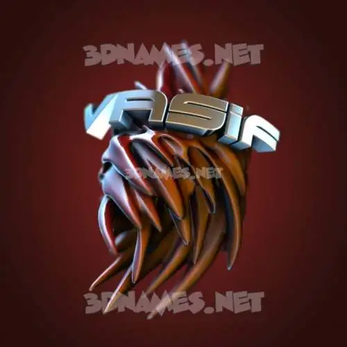 vasif in Red Twisted style - 3D name wallpaper vasif in Red Twisted style - 3D name wallpaper