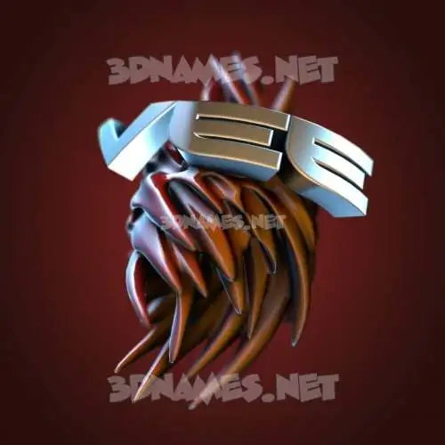 vee in Red Twisted style - 3D name wallpaper