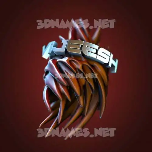 vijeesh in Red Twisted style - 3D name wallpaper vijeesh in Red Twisted style - 3D name wallpaper