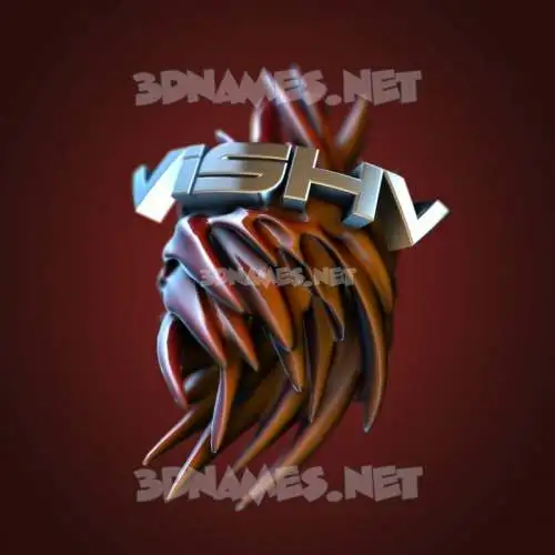 vishv in Red Twisted style - 3D name wallpaper vishv in Red Twisted style - 3D name wallpaper