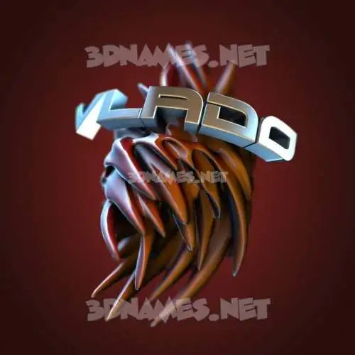 vlado in Red Twisted style - 3D name wallpaper vlado in Red Twisted style - 3D name wallpaper