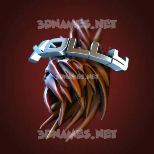 xolly in Red Twisted style - 3D name wallpaper xolly in Red Twisted style - 3D name wallpaper