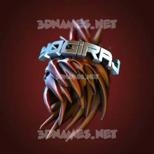 yogiraj in Red Twisted style - 3D name wallpaper yogiraj in Red Twisted style - 3D name wallpaper