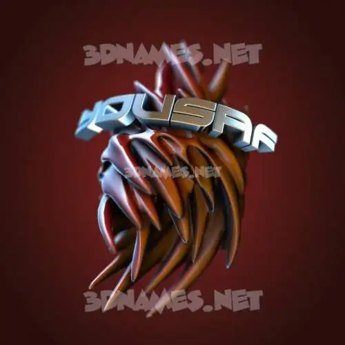 yousaf in Red Twisted style - 3D name wallpaper yousaf in Red Twisted style - 3D name wallpaper