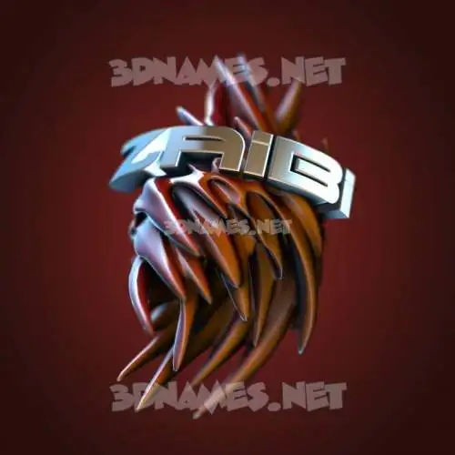 zaibi in Red Twisted style - 3D name wallpaper zaibi in Red Twisted style - 3D name wallpaper