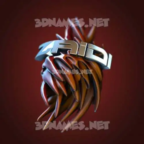 zaidi in Red Twisted style - 3D name wallpaper zaidi in Red Twisted style - 3D name wallpaper