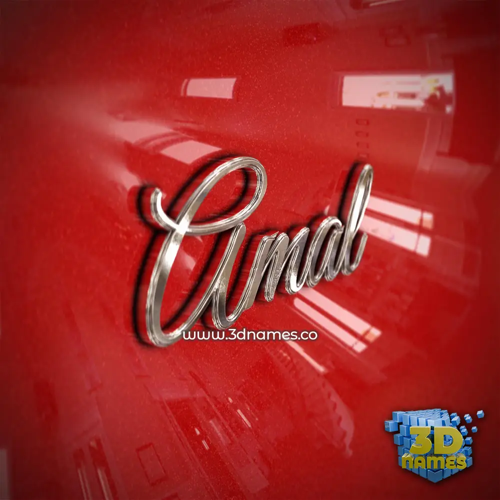 amal in Car Paint style - 3D name wallpaper amal in Car Paint style - 3D name wallpaper