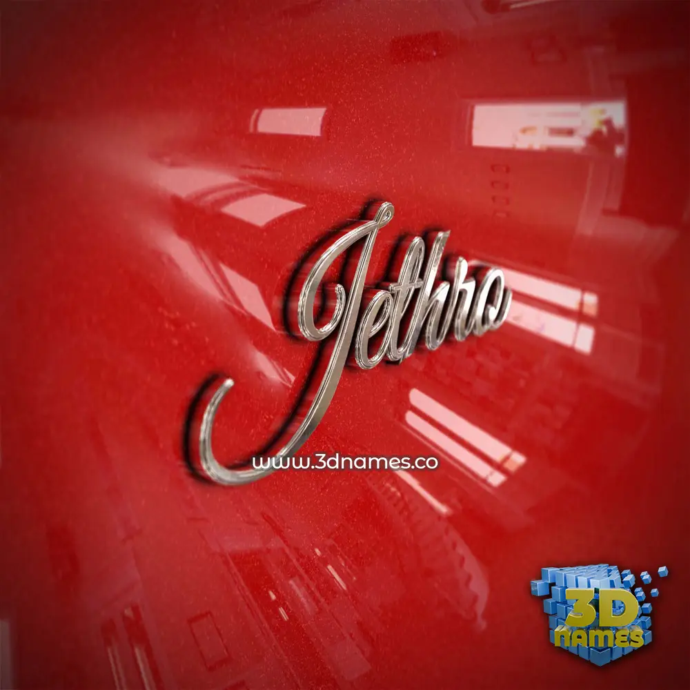 jethro in Car Paint style - 3D name wallpaper jethro in Car Paint style - 3D name wallpaper