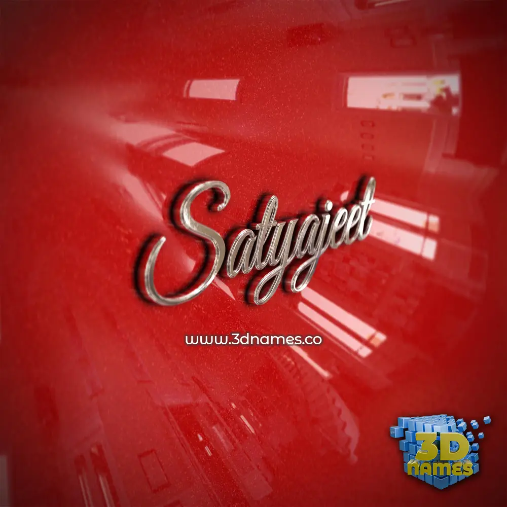 satyajeet in Car Paint style - 3D name wallpaper satyajeet in Car Paint style - 3D name wallpaper