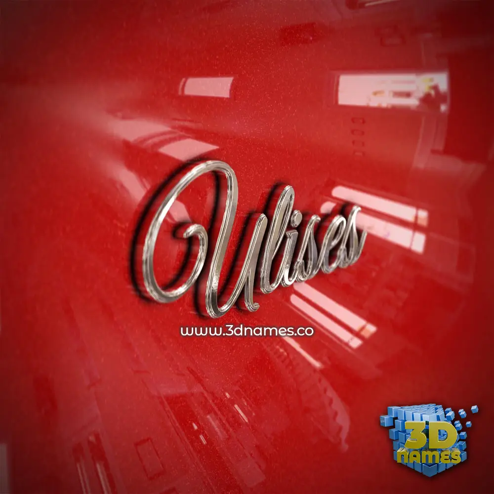 ulises in Car Paint style - 3D name wallpaper ulises in Car Paint style - 3D name wallpaper