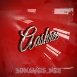 aashree in Car Paint style - 3D name wallpaper
