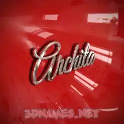 archita in Car Paint style - 3D name wallpaper