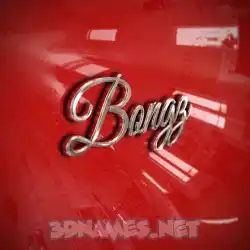 bongz in Car Paint style - 3D name wallpaper
