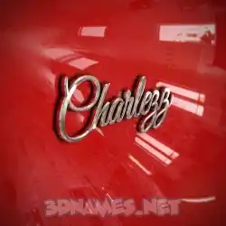 charlezz in Car Paint style - 3D name wallpaper