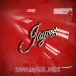 jayveer in Car Paint style - 3D name wallpaper
