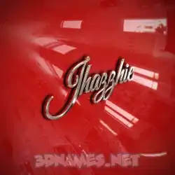 jhazzhie in Car Paint style - 3D name wallpaper