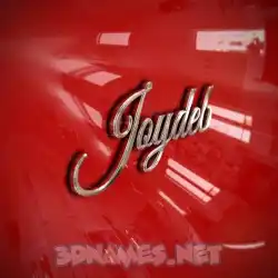 joydeb in Car Paint style - 3D name wallpaper