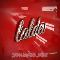 laldev in Car Paint style - 3D name wallpaper