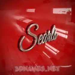 searls in Car Paint style - 3D name wallpaper