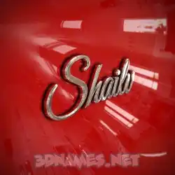 shailv in Car Paint style - 3D name wallpaper