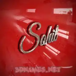 sohit in Car Paint style - 3D name wallpaper