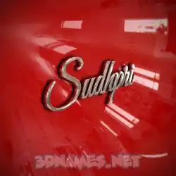 sudhpri in Car Paint style - 3D name wallpaper