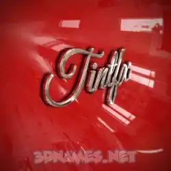 tintfx in Car Paint style - 3D name wallpaper