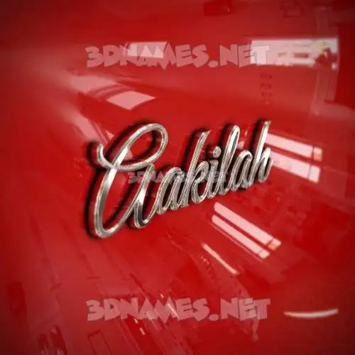 aakilah in Car Paint style - 3D name wallpaper aakilah in Car Paint style - 3D name wallpaper