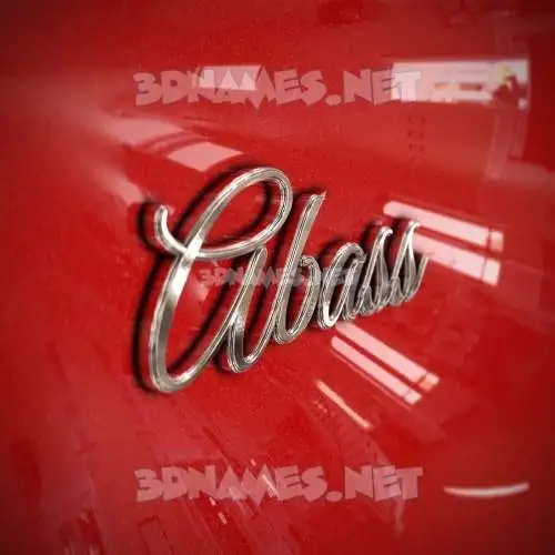 abass in Car Paint style - 3D name wallpaper abass in Car Paint style - 3D name wallpaper