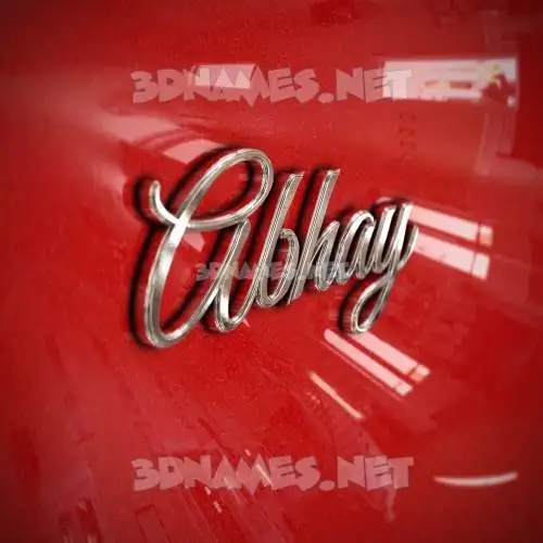 abhay in Car Paint style - 3D name wallpaper abhay in Car Paint style - 3D name wallpaper