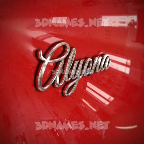 alyona in Car Paint style - 3D name wallpaper alyona in Car Paint style - 3D name wallpaper