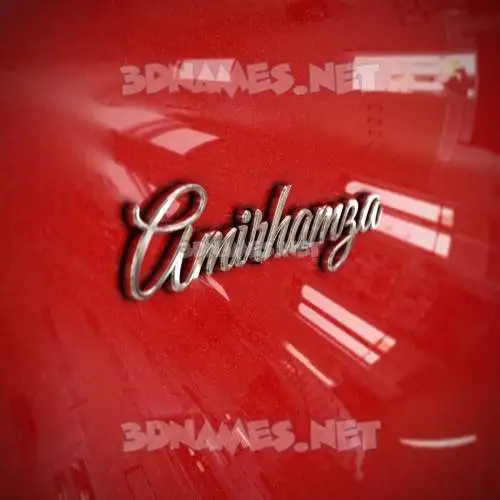 amirhamza in Car Paint style - 3D name wallpaper amirhamza in Car Paint style - 3D name wallpaper