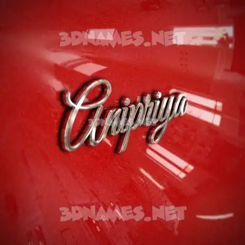 anipriya in Car Paint style - 3D name wallpaper anipriya in Car Paint style - 3D name wallpaper