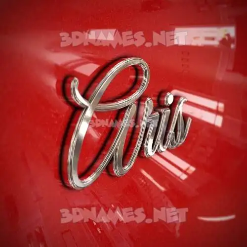 aris in Car Paint style - 3D name wallpaper