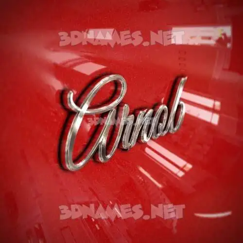 arnob in Car Paint style - 3D name wallpaper arnob in Car Paint style - 3D name wallpaper