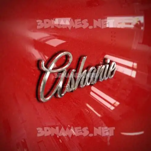 ashanie in Car Paint style - 3D name wallpaper ashanie in Car Paint style - 3D name wallpaper