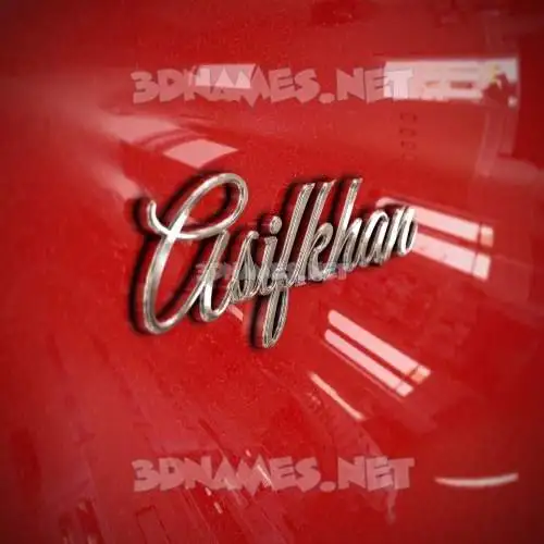 asifkhan in Car Paint style - 3D name wallpaper asifkhan in Car Paint style - 3D name wallpaper