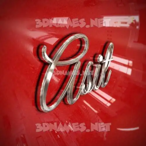 asit in Car Paint style - 3D name wallpaper asit in Car Paint style - 3D name wallpaper