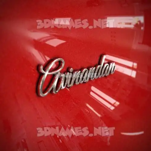 avinandan in Car Paint style - 3D name wallpaper