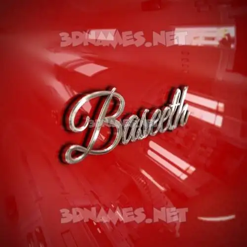 baseeth in Car Paint style - 3D name wallpaper baseeth in Car Paint style - 3D name wallpaper