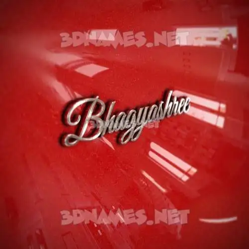 bhagyashree in Car Paint style - 3D name wallpaper bhagyashree in Car Paint style - 3D name wallpaper
