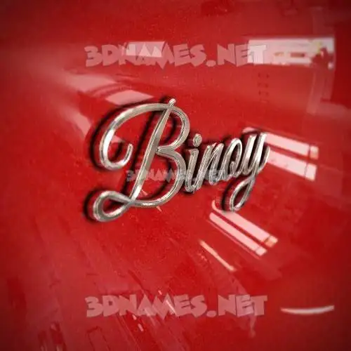 binoy in Car Paint style - 3D name wallpaper binoy in Car Paint style - 3D name wallpaper