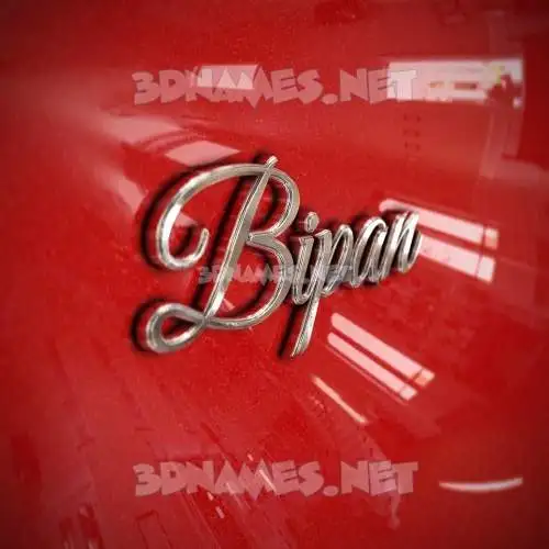 bipan in Car Paint style - 3D name wallpaper bipan in Car Paint style - 3D name wallpaper